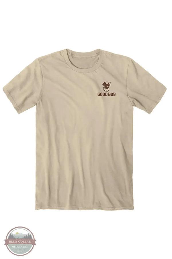 Good Boy 2212 Labs Six Pack Short Sleeve T-Shirt in Tan, front