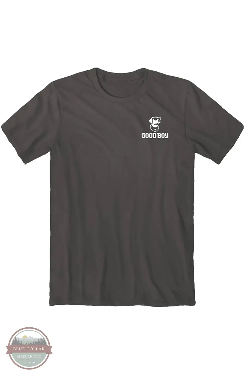 Good Boy 2215 Pups and Ducks Short Sleeve T-Shirt in Charcoal, front