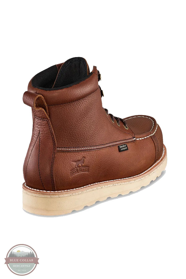 Irish Setter 83676 Wingshooter XD 6 Inch Non-Metallic Toe Work Boot back heel view