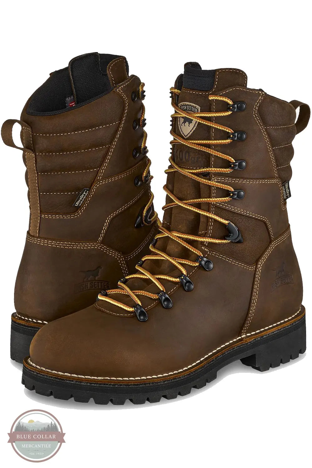 Irish Setter 83872 Shorewood 9-inch Waterproof Insulated Safety Toe Boot pair view