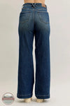Judy Blue 881023REG High Waisted Retro Wide Leg Jean, rear