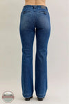 Judy Blue 881052REG Mid Rise Bootcut Trouser, rear