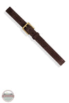 Justin C00125 Sycamore Cinch Belt in Brown with Gold Buckle flat view