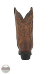 Laredo 51134 Malinda Distressed Tan Square Toe Western Boots back heel view