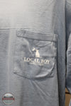 Local Boy Outfitters L1100168 Local Boy Outfitters Duck Camo Bluff Long Sleeve Shirt in Blue, pocket
