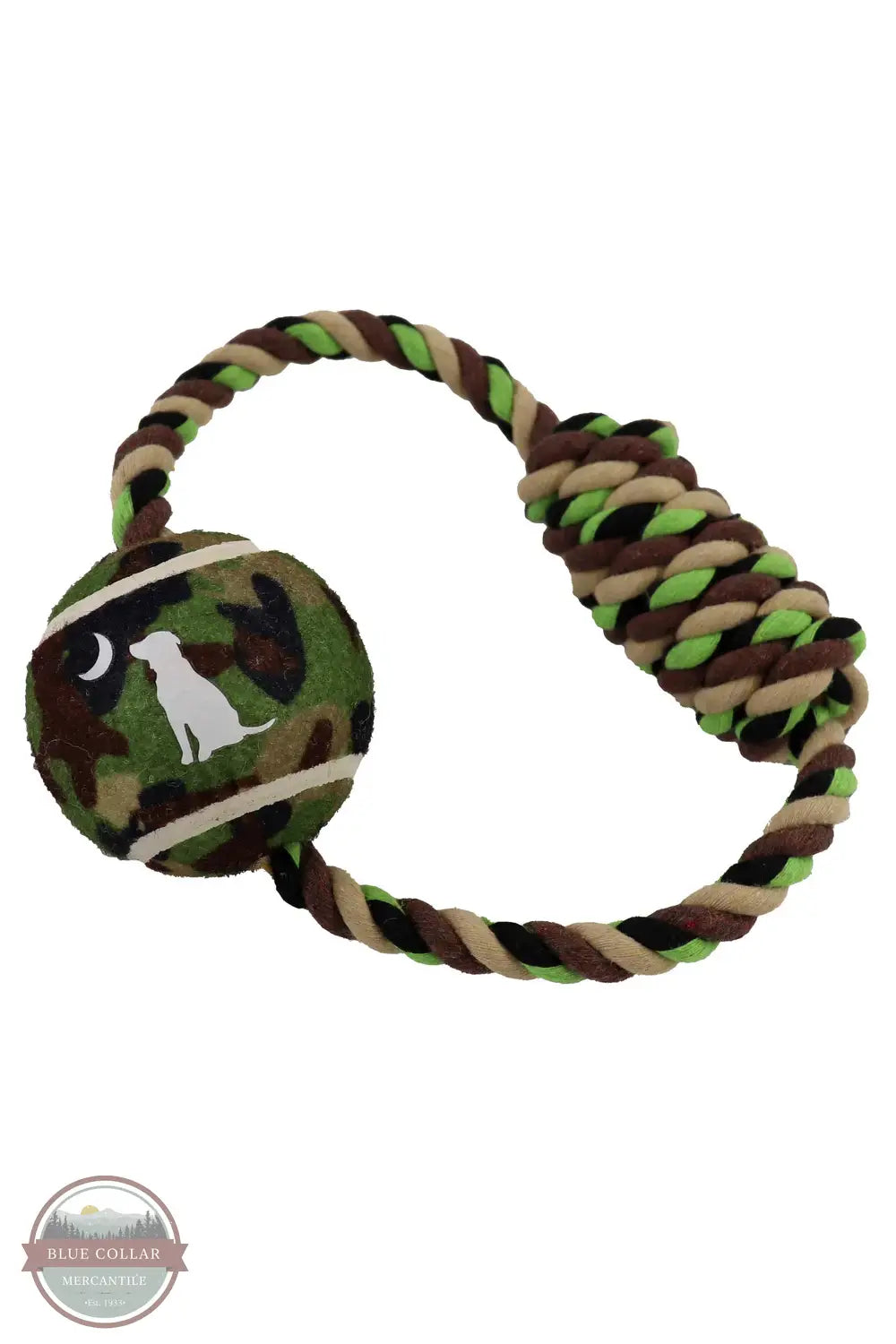 Local Boy Outfitters L2100038-MLT Camo Rope Circle Dog Toy