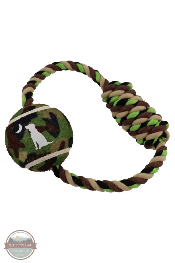 Local Boy Outfitters L2100038-MLT Camo Rope Circle Dog Toy