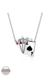 Montana Silversmiths NC6000 Four of a Kind Necklace, front design