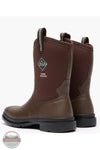 Muck Boot Co. MCHWM90 Men's Chore Mid Western Work Boot in Brown, rear