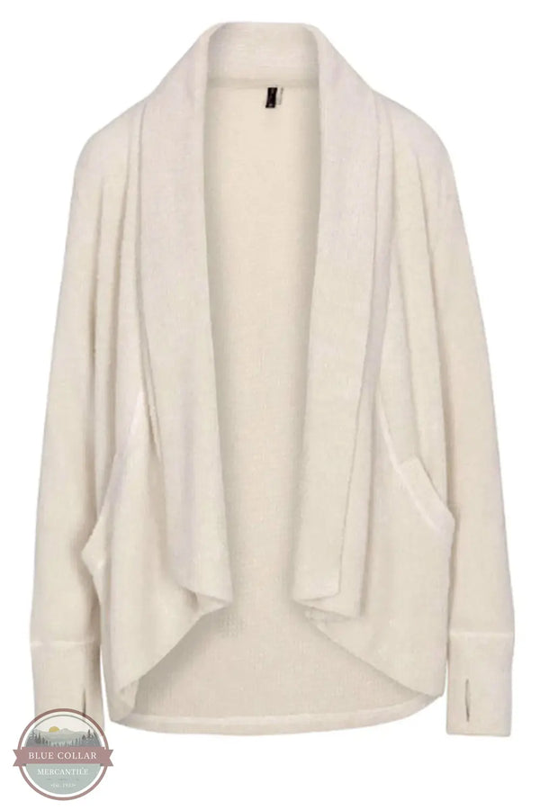 North River Apparel NRL2570 Ladies Yarn Waffle Knit Cardigan Sweater in Oatmeal product only