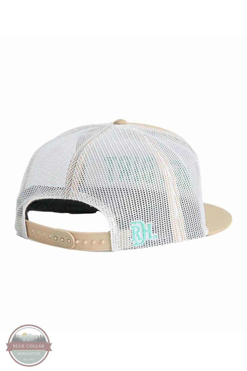 Red Dirt Hat Company RDHC-527 Papa Khaki With White Rope Cap, rear