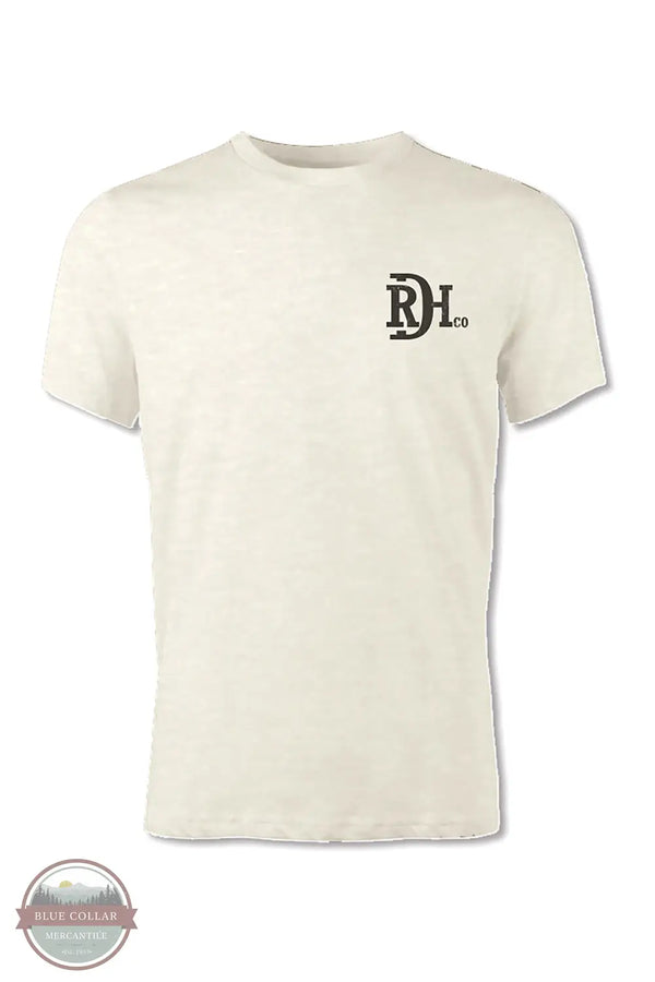 Red Dirt RDHC-T-176 Money Bull Short Sleeve T-Shirt in White, front