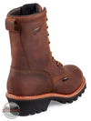 Red Wing 4417 Loggermax 9" Insulated Steel Toe Logger back heel view