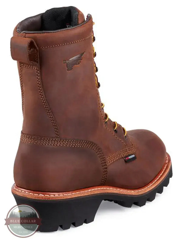 Red Wing 4417 Loggermax 9" Insulated Steel Toe Logger back heel view