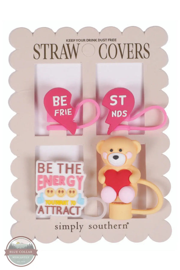 Simply Southern 0125-STRAWCOVER Straw Covers, best friend