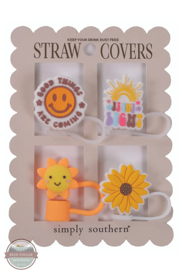 Simply Southern 0125-STRAWCOVER Straw Covers, sun