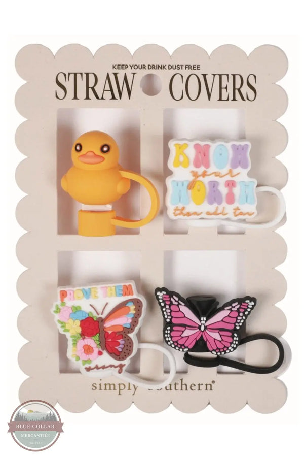 Simply Southern 0125-STRAWCOVER Straw Covers, worth