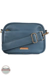 Simply Southern 0125-BAG-LTHR-CRSBDY-IBZA Leather Crossbody Bag, blue