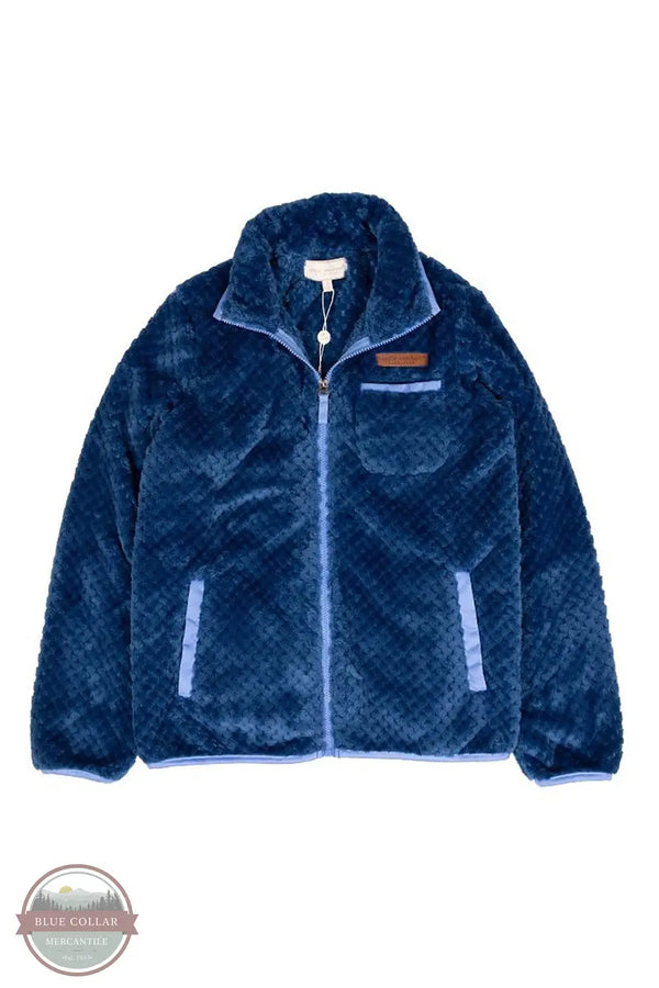 Simply Southern PP-0225-JKT-SMPSFT-DKBLUE Soft Long Sleeve Jacket in Blue, front