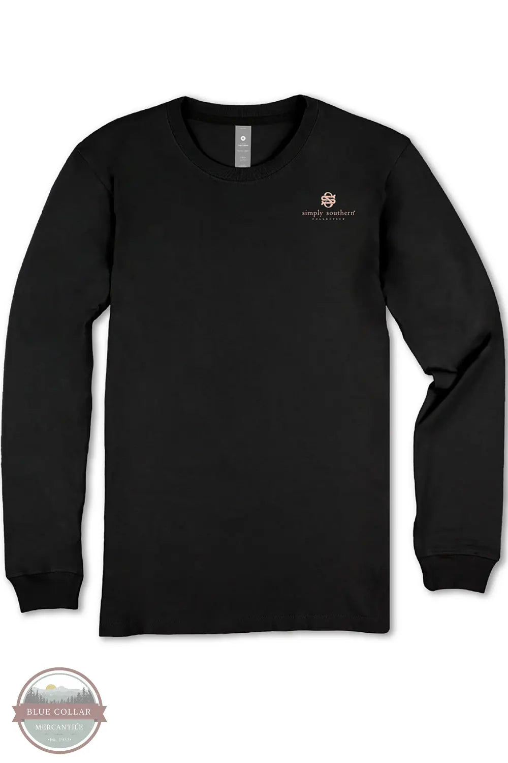 Simply Southern LS-CHILD-BLK