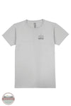 Simply Southern SS-COWGIRLBOOT-FOG Camo Cowgirl Boot with Bow Short Sleeve T-Shirt in Gray, front