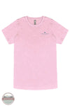 Simply Southern SS-DILLY-WSHPNK Born To Dilly Dally Short Sleeve T-Shirt in Pink, front