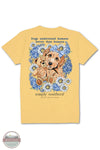 Simply Southern SS-DOGTEDDY-YLWHZ Dogs Understand Humans Short Sleeve T- Shirt in Yellow, rear