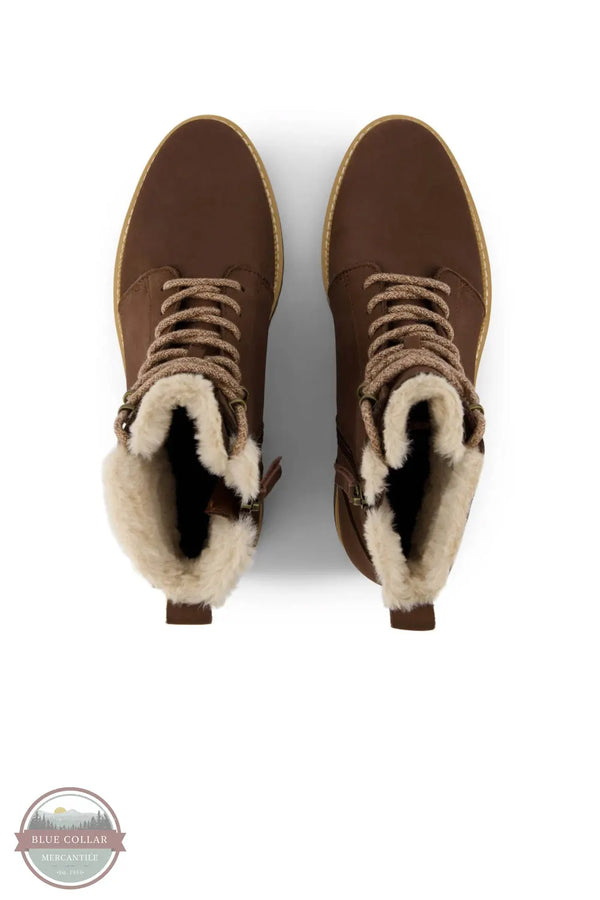 TOMS 10021293 Wylder Water Resistant Fur Boots birdseye view