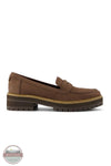 TOMS 10021357 Cara Dark Brown Leather Loafer, side