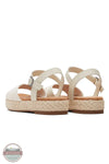 TOMS 10020768 Abby Natural Woven Sandals in Sand, rear