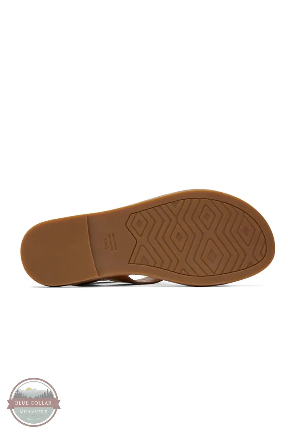 TOMS 10020808 Tan Leather Sloane Sandals, sole