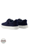 Toms Americas 10022058 Cruz Navy Blue Lace-Up Kids Sneaker, rear