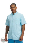 Under Armour 1369306 Drift Tide 2.0 Short Sleeve Shirt in blue, front