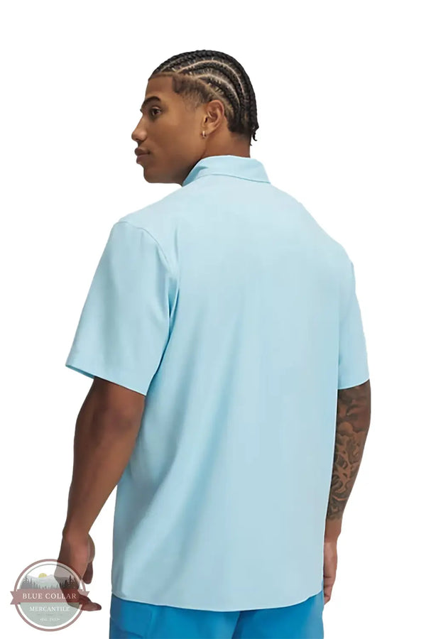 Under Armour 1369306 Drift Tide 2.0 Short Sleeve Shirt in blue, rear