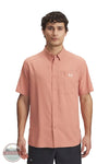 Under Armour 1369306 Drift Tide 2.0 Short Sleeve Shirt in coral, front