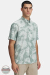 Under Armour 1376577 Dockside Short Sleeve Shirt in Green, front