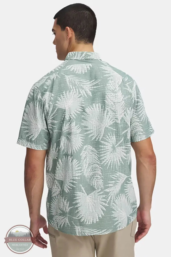 Under Armour 1376577 Dockside Short Sleeve Shirt in Green, rear