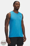 Under Armour 1382795 UA Tech Tank in Blue, front