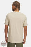 Under Armour 1382969 Freedom Flag Printed T-Shirt in tan, rear