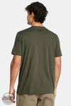 Under Armour 1382969 Freedom Flag Printed T-Shirt in green, rear