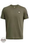 Under Armour 1382996 Freedom Mission Made Short Sleeve T-Shirt in green, front