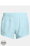 Under Armour 1383257-494 Fly-By 3" Short in Light Blue, front