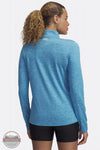 Under Armour 1384225 UA Tech Twist 1/2 Zip Top in Blue, rear
