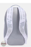 Under Armour 1384672 Hustle 6.0 Backpack in Silver Camo, rear