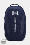 Under Armour 1384672 Hustle 6.0 Backpack in Navy, front