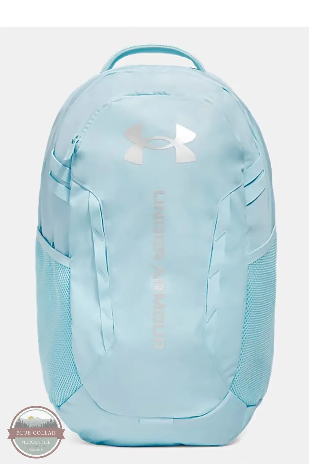 Under Armour 1384672 Hustle 6.0 Backpack in Aqua, front