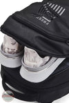 Under Armour 1387535 UA Hustle 6.0 Freedom Backpack in Black, main pocket