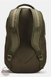 Under Armour 1387535 UA Hustle 6.0 Freedom Backpack in Green, rear