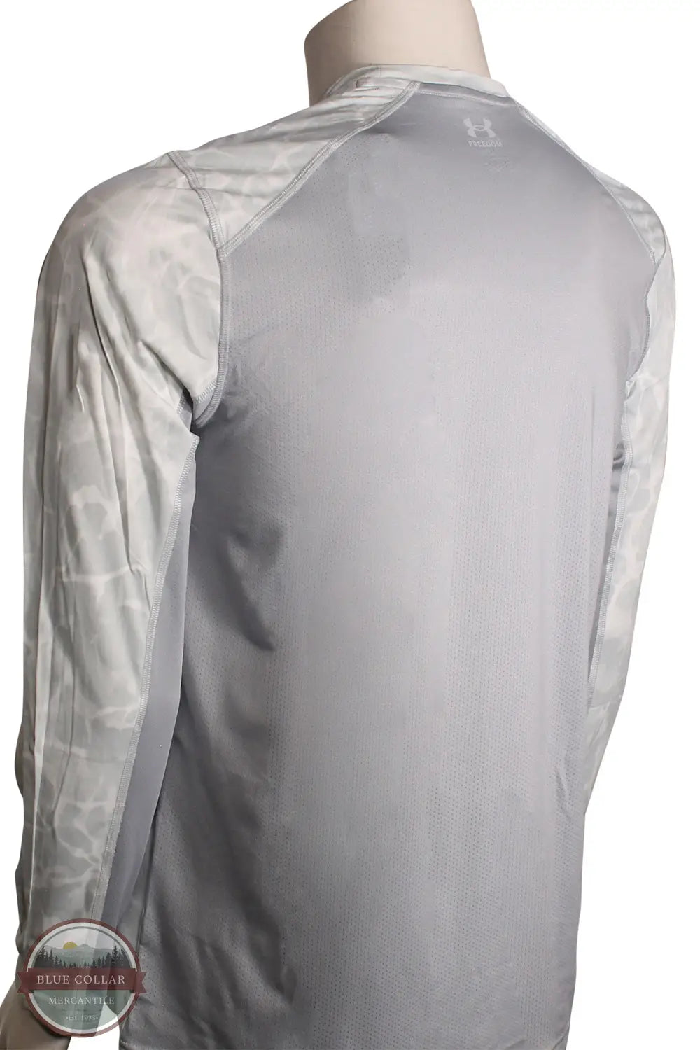 Under Armour 1388959-011 Fish Pro Freedom Long Sleeve T-Shirt in Gray, rear