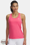 Under Armour 1389851 UA Tech Knockout Tank in pink, front